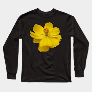 yellow flower, flowers, nature, blooms, garden Long Sleeve T-Shirt